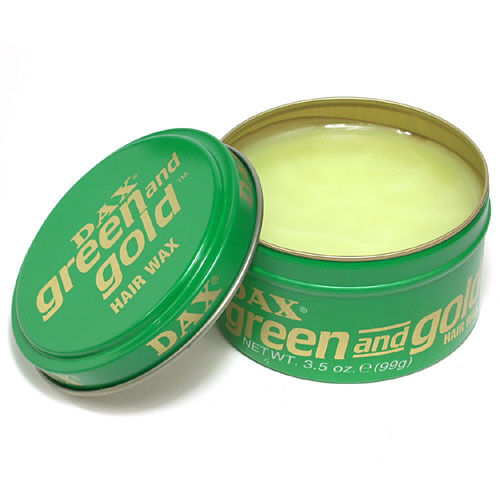 Dax Green & Gold Hair Wax The Grease Shop