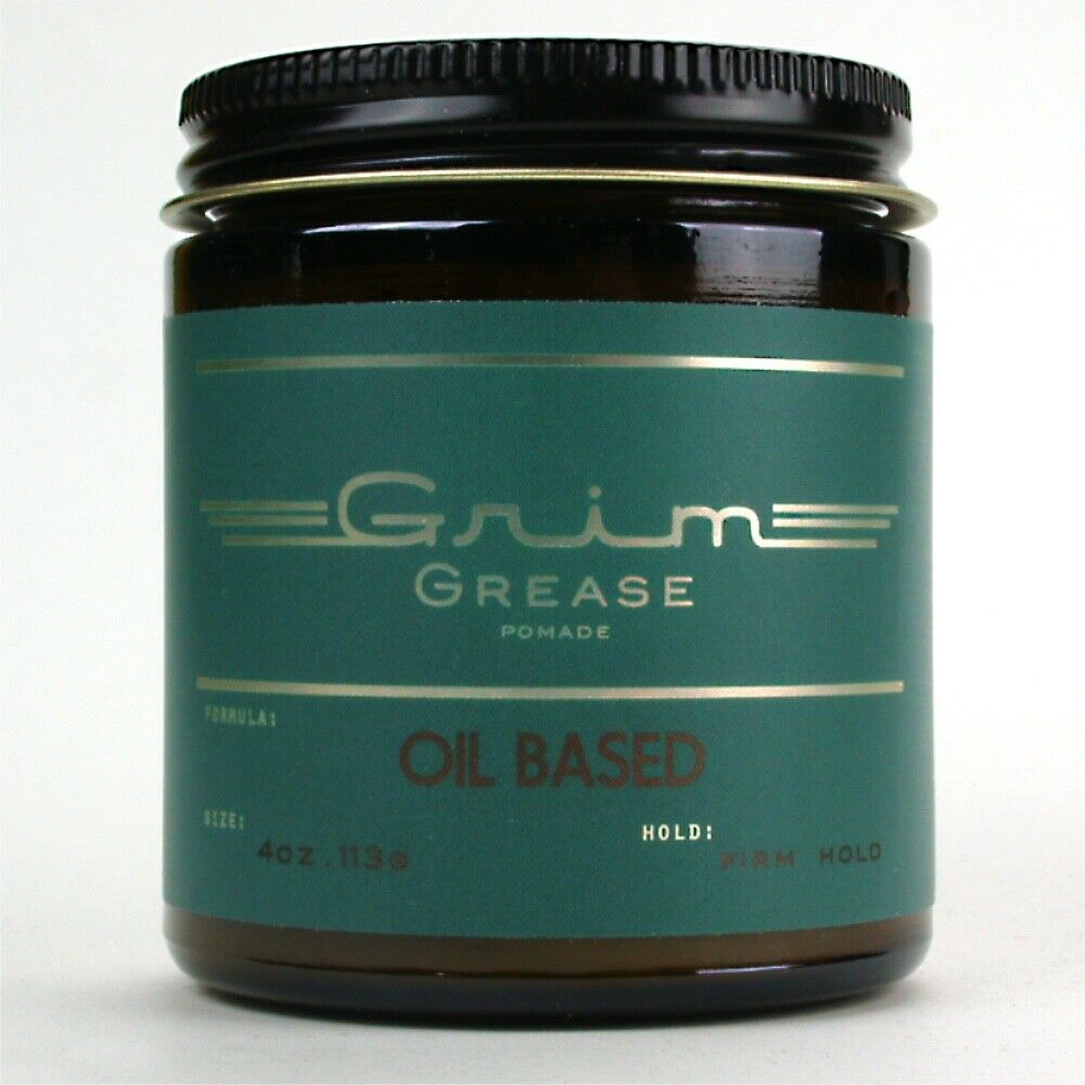 Grim Grease Oil Based Firm Hair Pomade The Grease Shop