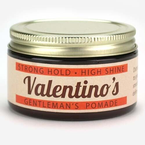 Valentino's Strong Hold High Shine Hair Pomade The Grease Shop