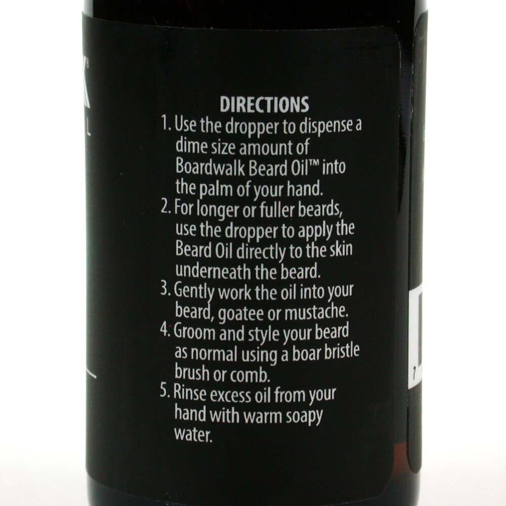 Boardwalk Beard Oil in a Variety of Masculine Scents The Grease Shop