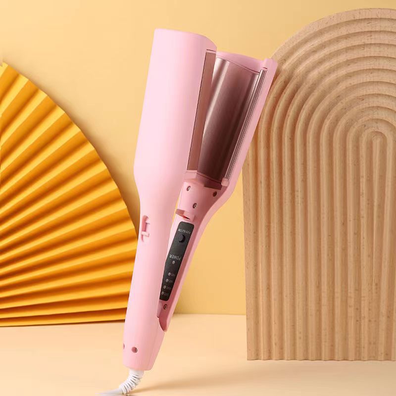 Hair Curling Iron 32mm Deep Wave Hair Curler 4 Temperature Adjustable Fast Heating Crimping Iron Styler Wand For All Hair Style Elyvora LLC