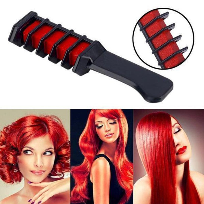 Temporary Mini Disposable Crayons Hair Color Dyeing Mascara Dye Chalk Box With Brush My Store