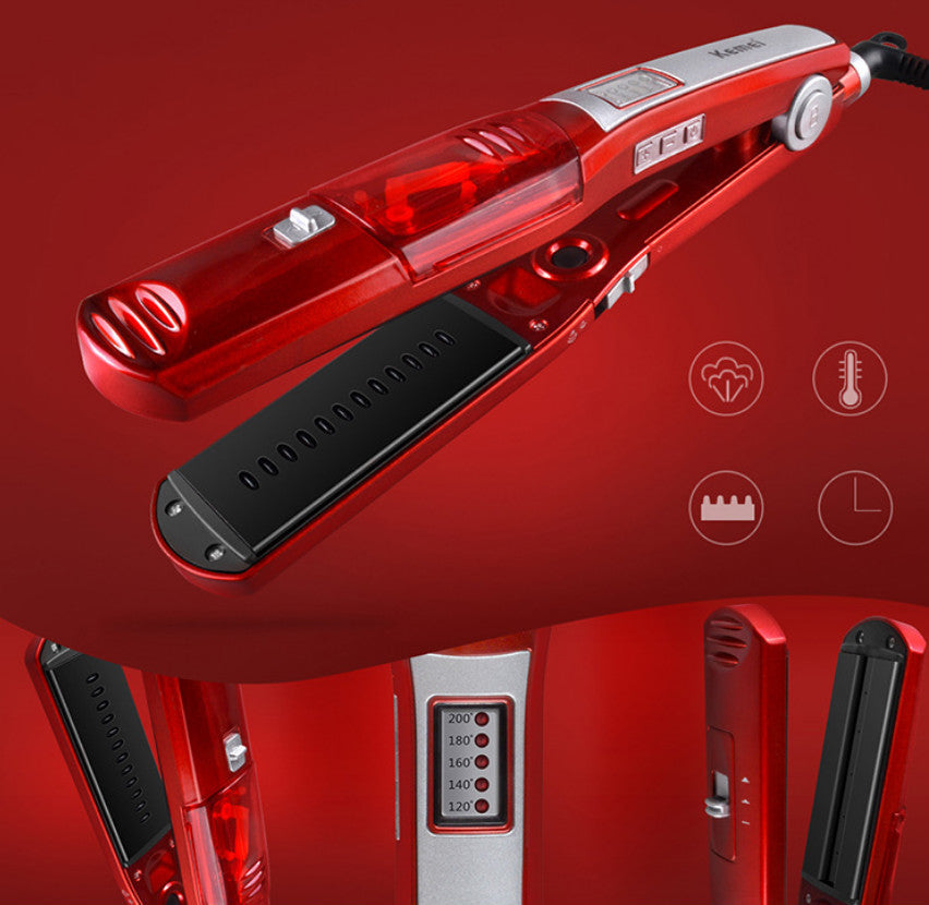 Hair straightener wholesale electric splint mixed batch steam hydrating straight hair stick Elyvora LLC