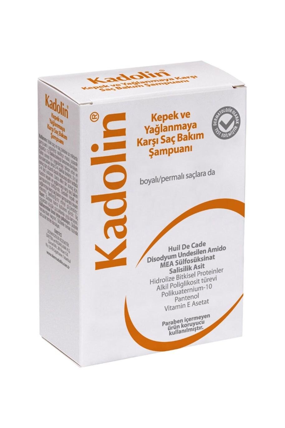 Kadolin Anti-Dandruff Shampoo 300ml - Gentle Hair Care for Oily Hair Beauty Care Bag