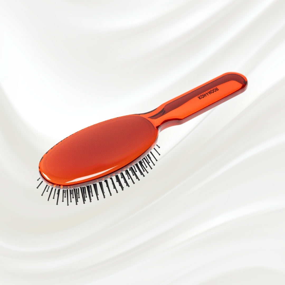 All Seasons Synthetic Pin Hair Brush - Pneumatic Cushion for Thick & Coarse Hair KOH-I-NOOR Beauty USA