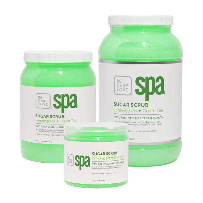 BCL Spa - Lemongrass + Green Tea - Sugar Scrub