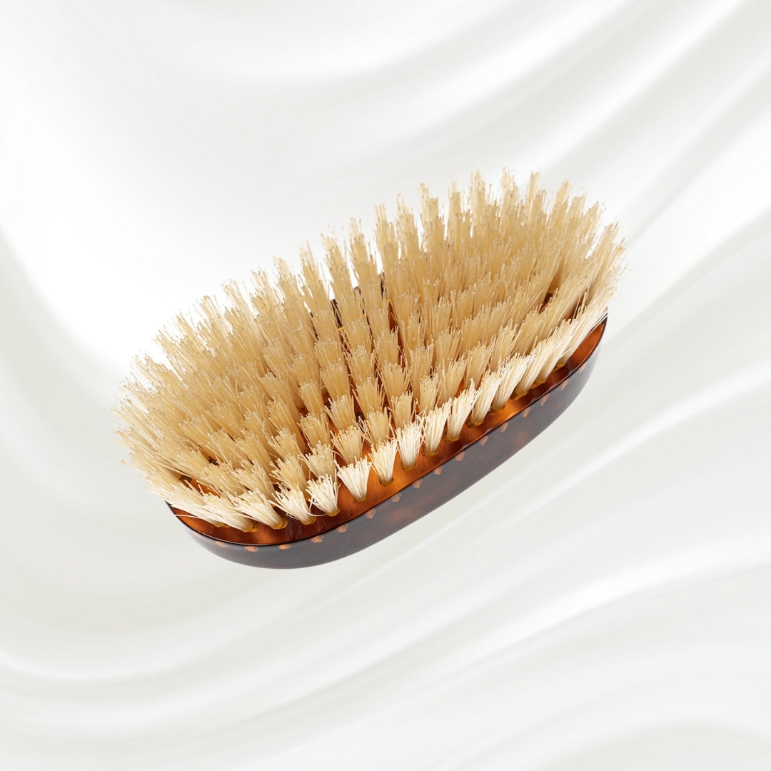 Jaspè Military Natural Bristle Brush - Men's Hair & Beard Grooming KOH-I-NOOR Beauty USA