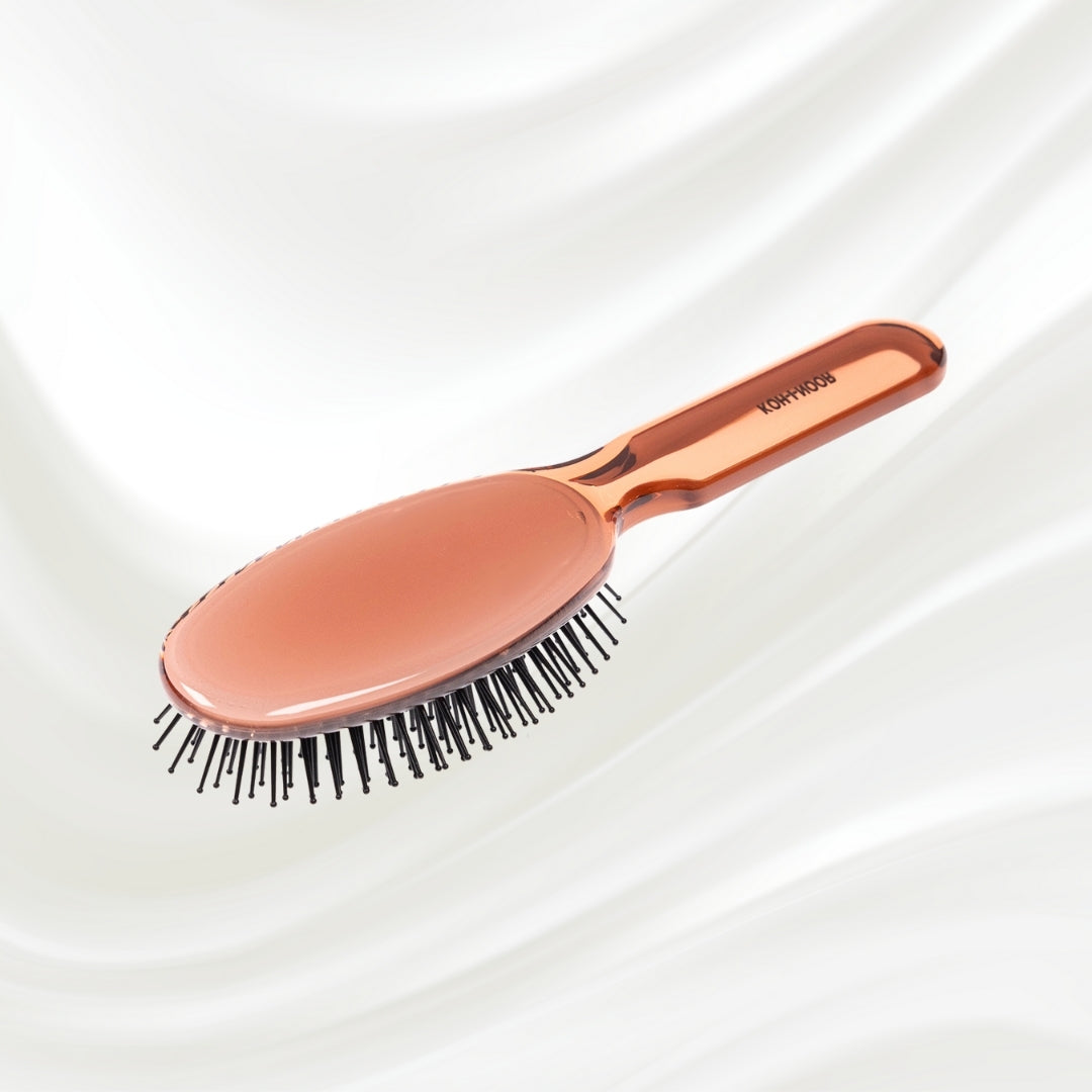 All Seasons Synthetic Pin Hair Brush - Pneumatic Cushion for Thick & Coarse Hair KOH-I-NOOR Beauty USA