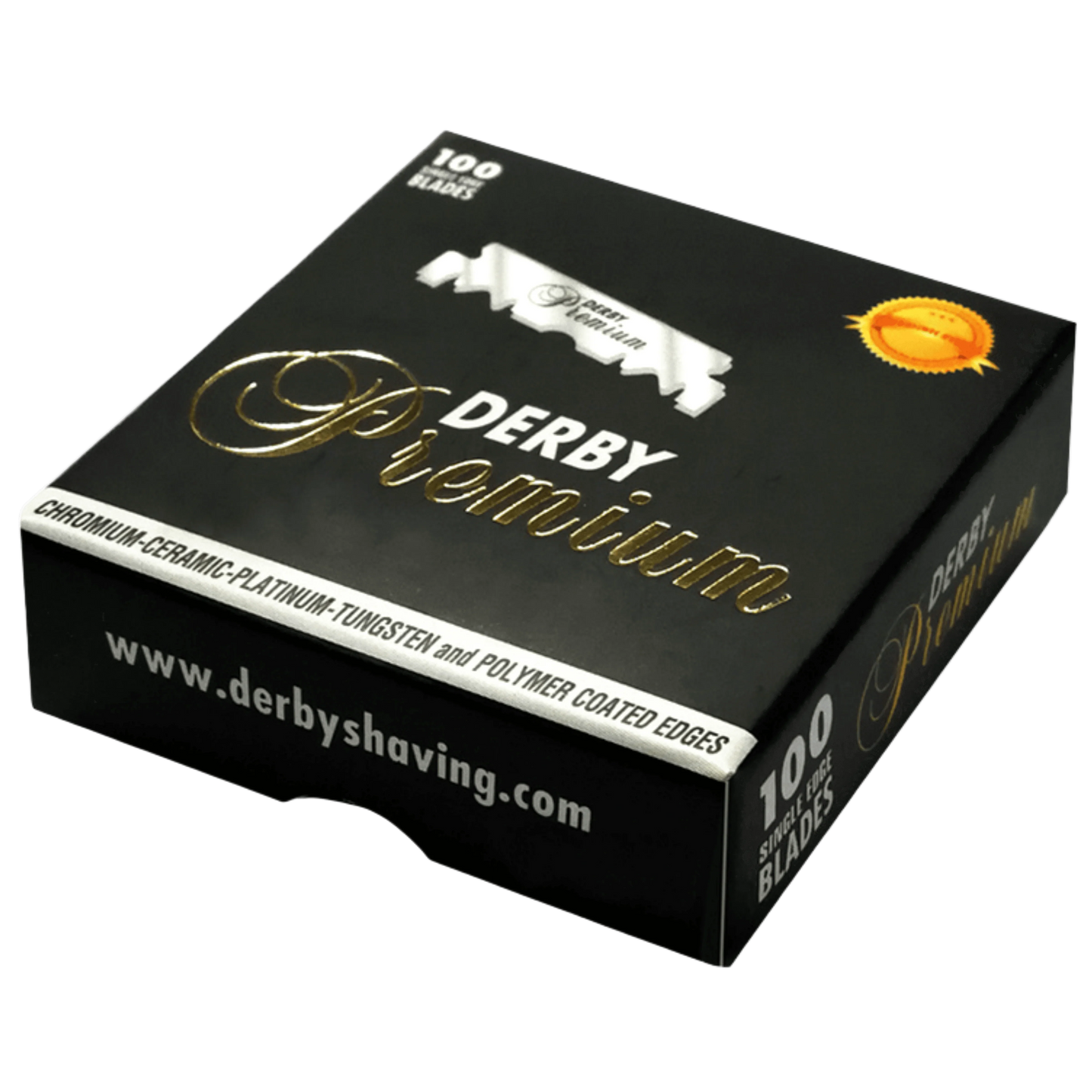 Derby Premium Single Edge Razor Blades 100 Pcs BarberSets