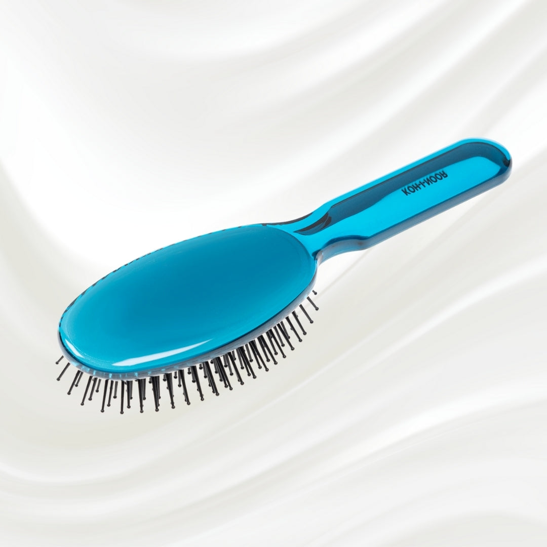All Seasons Synthetic Pin Hair Brush - Pneumatic Cushion for Thick & Coarse Hair KOH-I-NOOR Beauty USA
