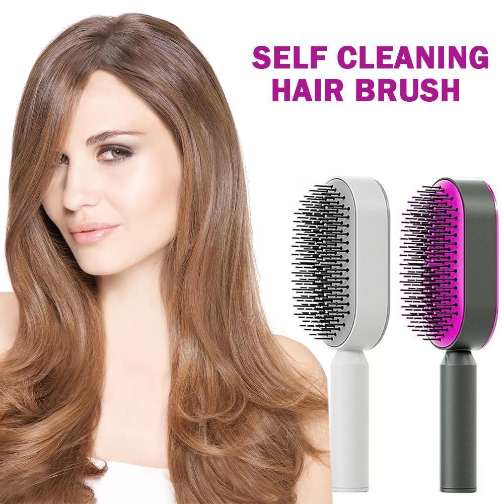 3D Air Cushion Massager Hairbrush with Self-Cleaning Feature Sell My Stuff