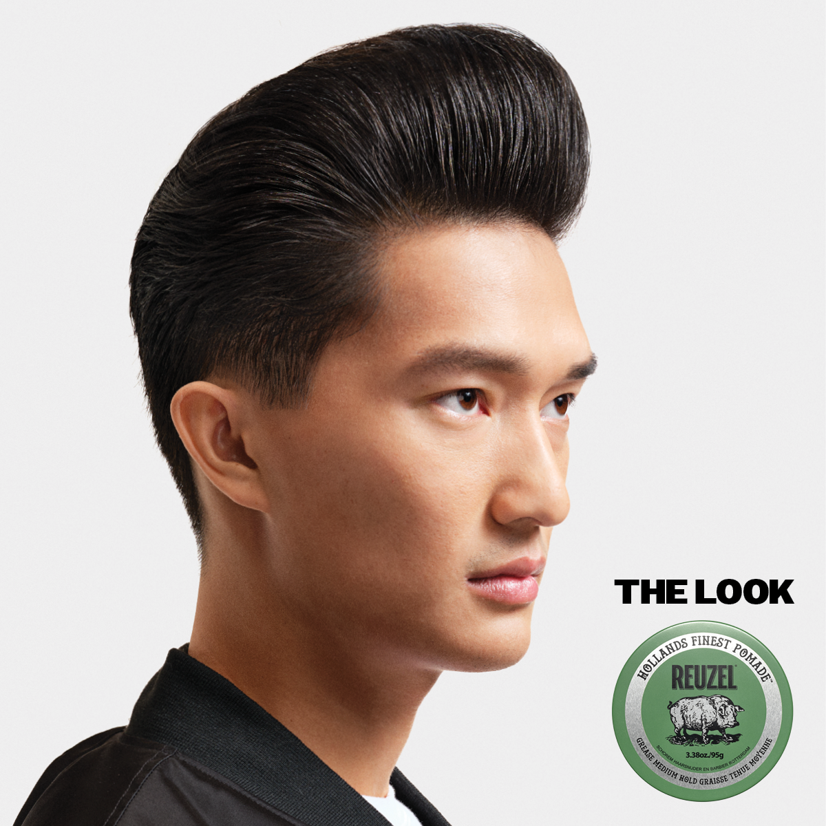 Reuzel - Green Oil Based Medium Pomade Grease The Grease Shop