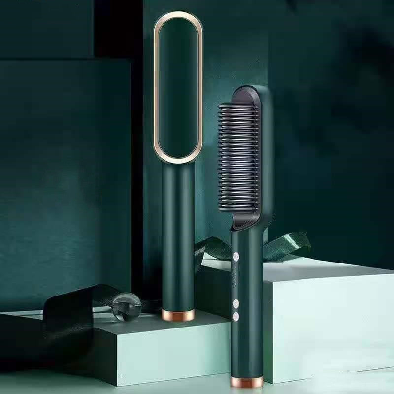 Multifunctional Electric Heating Hair Straightening Comb Elyvora LLC