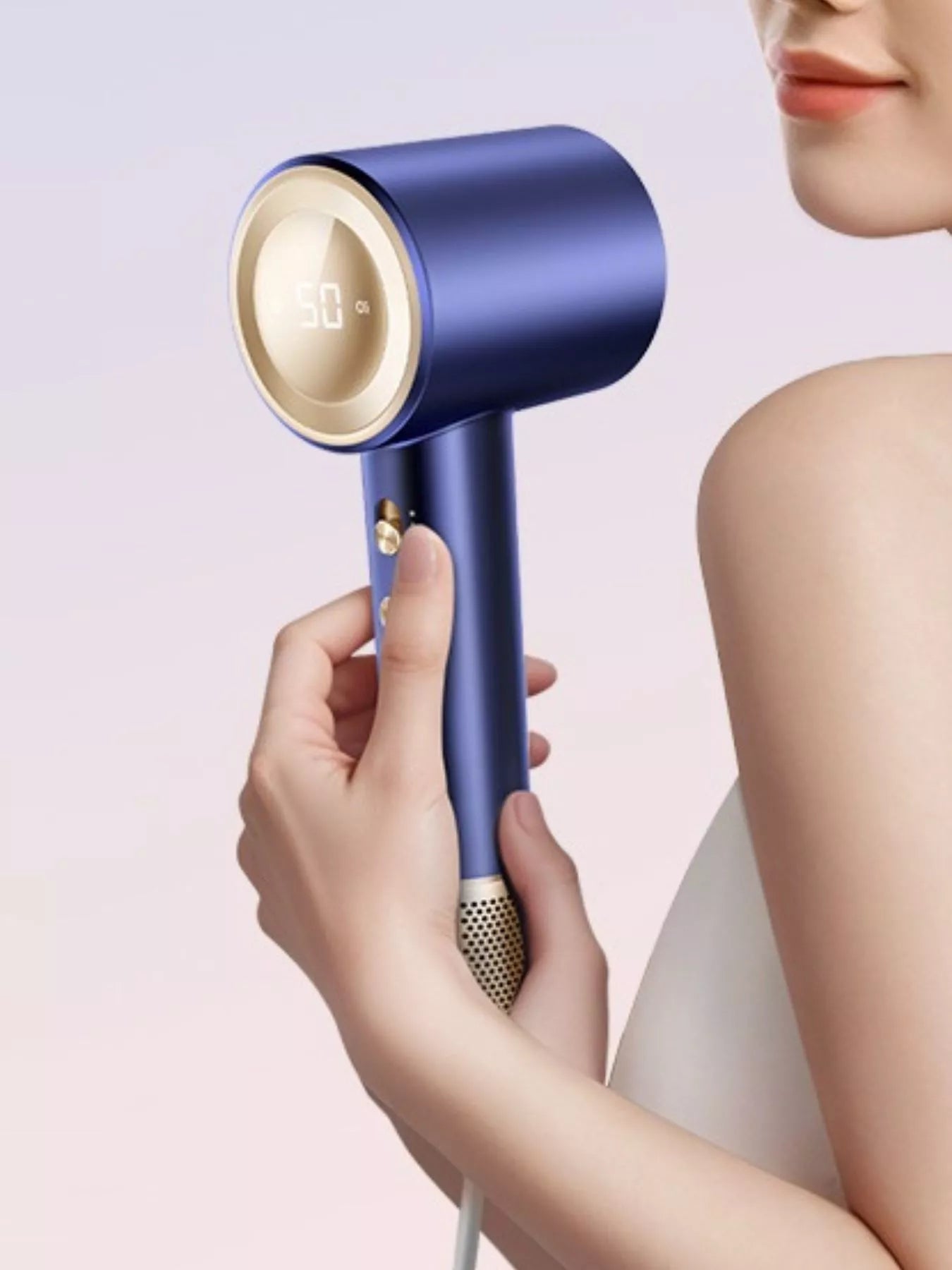 Smart Temperature Control High-speed Hair Dryer Unique Oils