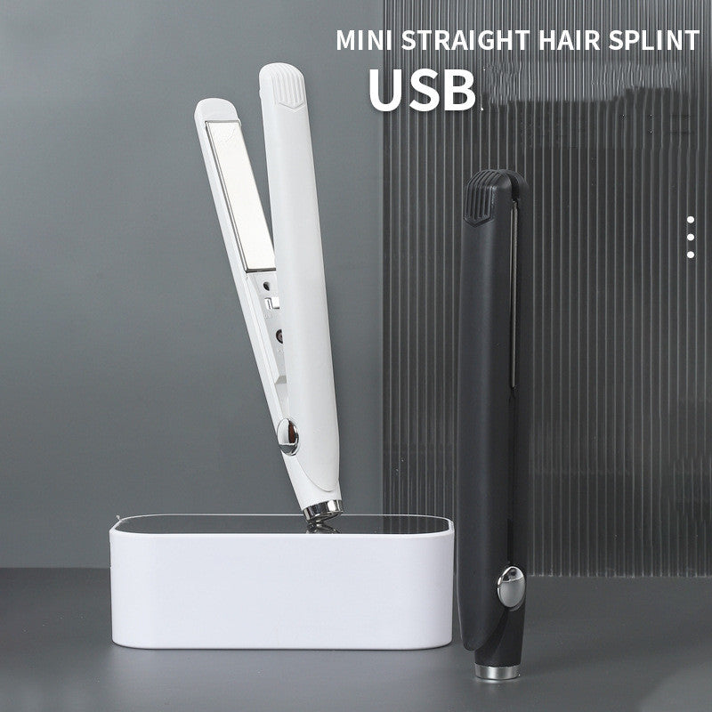 Usb Interface Mini Hair Curler And Straightener Dual-use Hair Curler Elyvora LLC