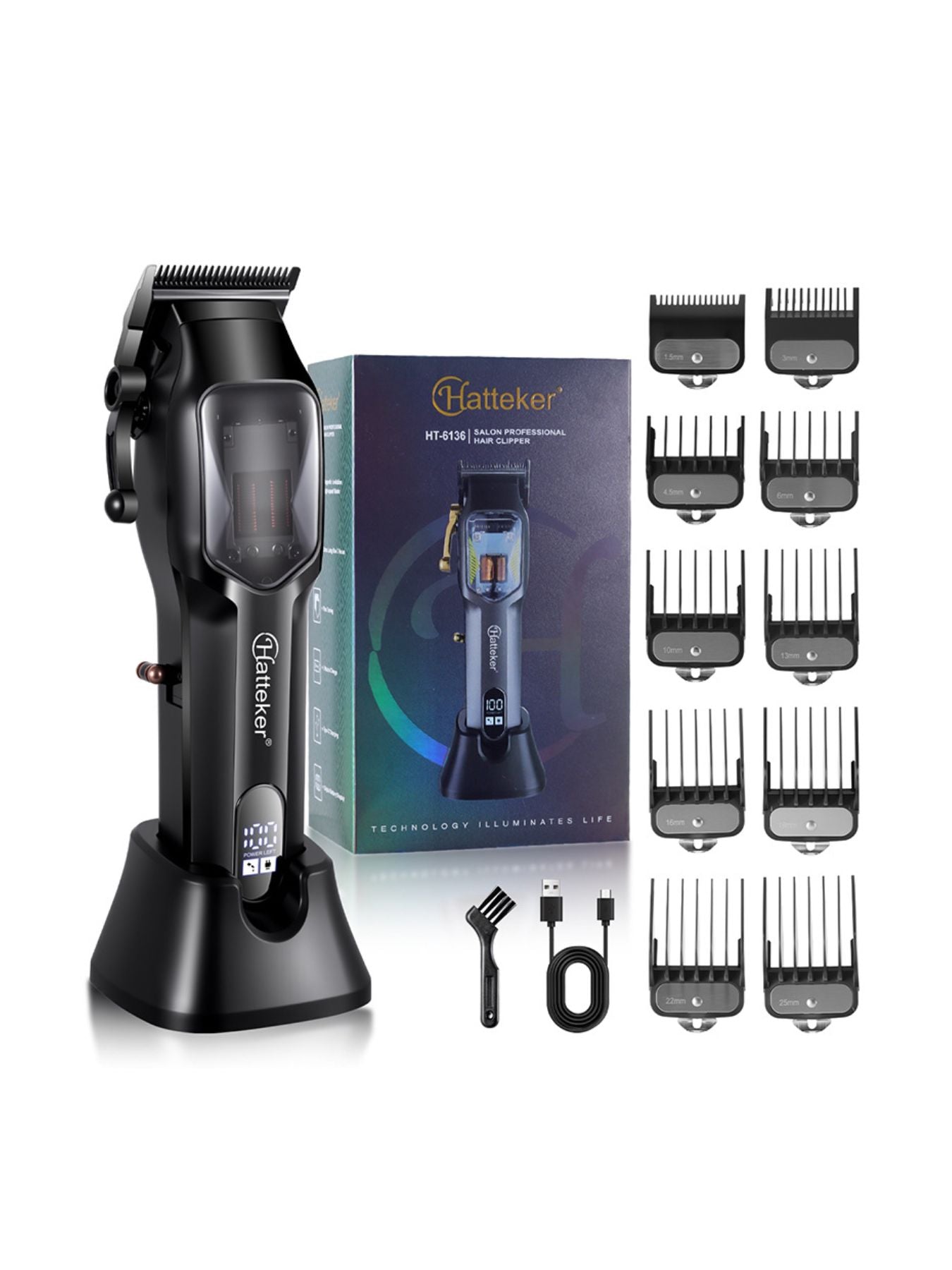 Rechargeable Hair Clipper Unique Oils