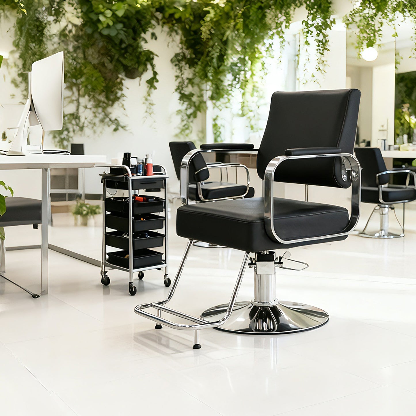 Barber Chair Salon Chair for Hair Stylist Home Furnishers