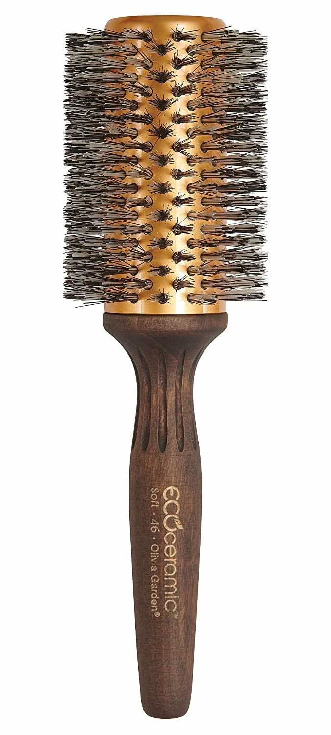 Olivia Garden EcoCeramic Soft Bristle Thermal Brush EC-46S The Beauty Box