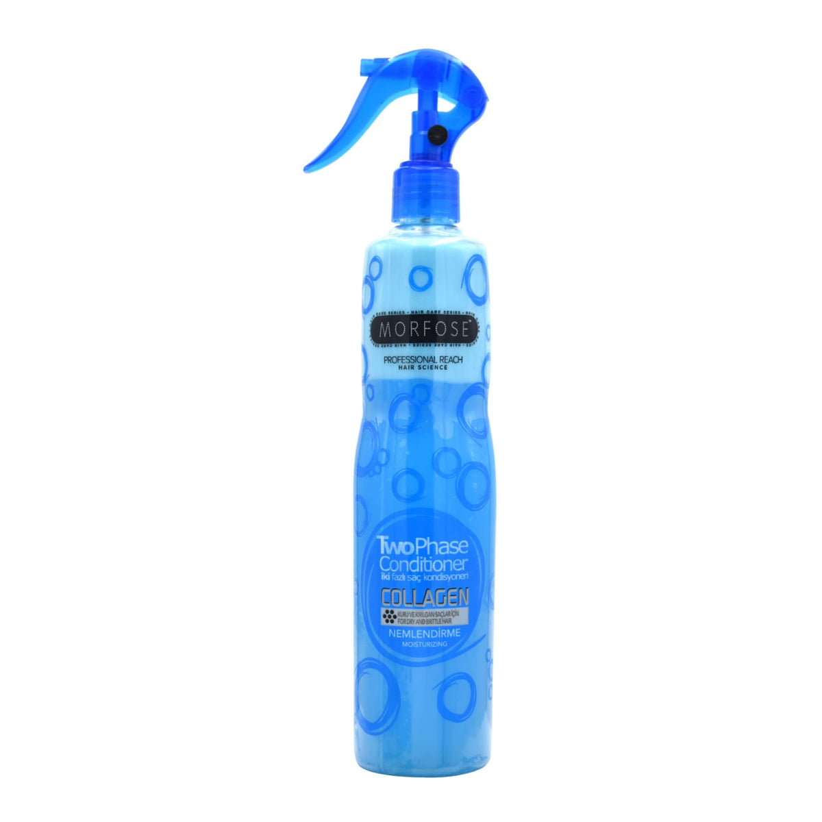 Morfose Two Phase Detangling Spray 400ml - Frizz Control | Hair Care Beauty Care Bag