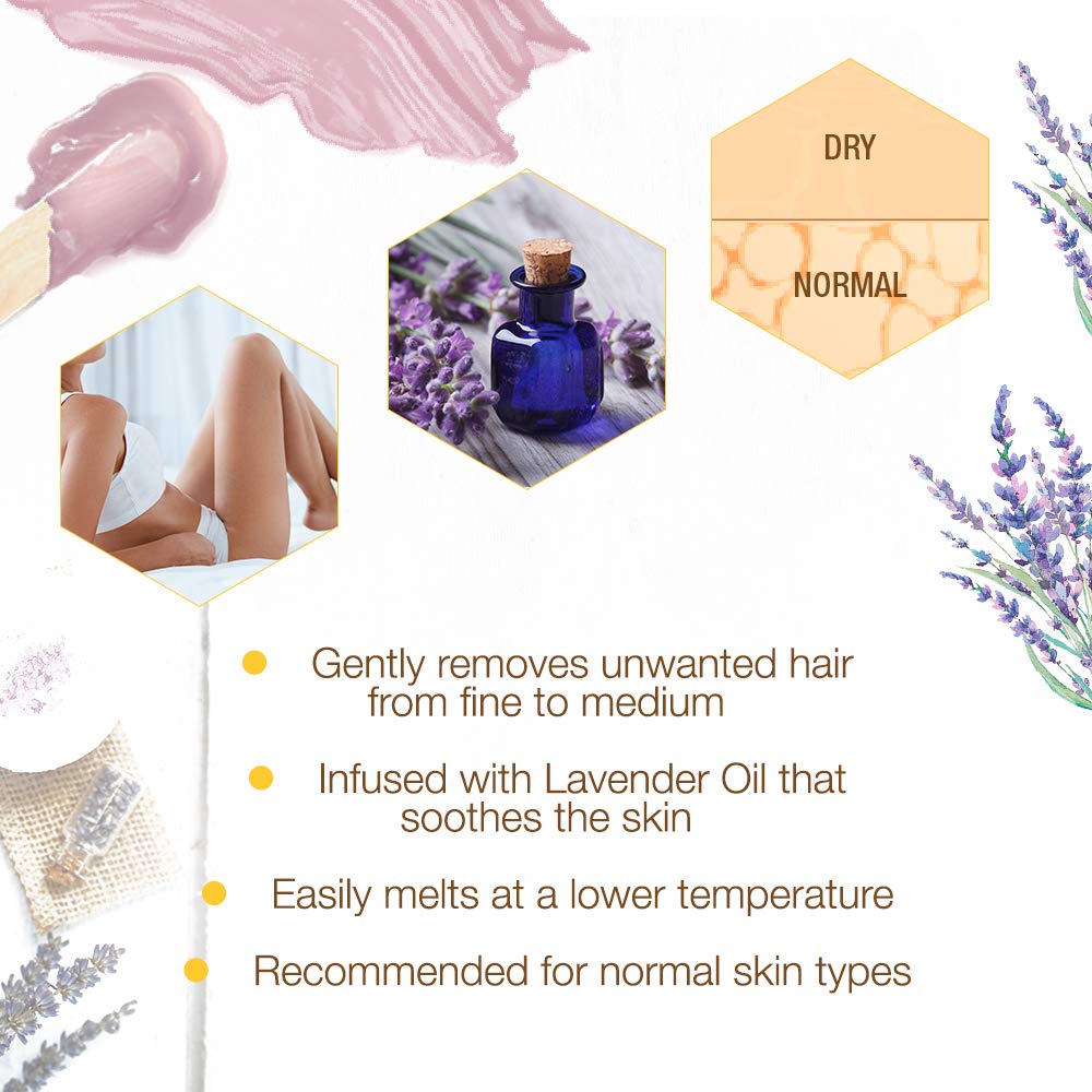 Lavender Creme Wax™ 14oz Lunali Nail Supply
