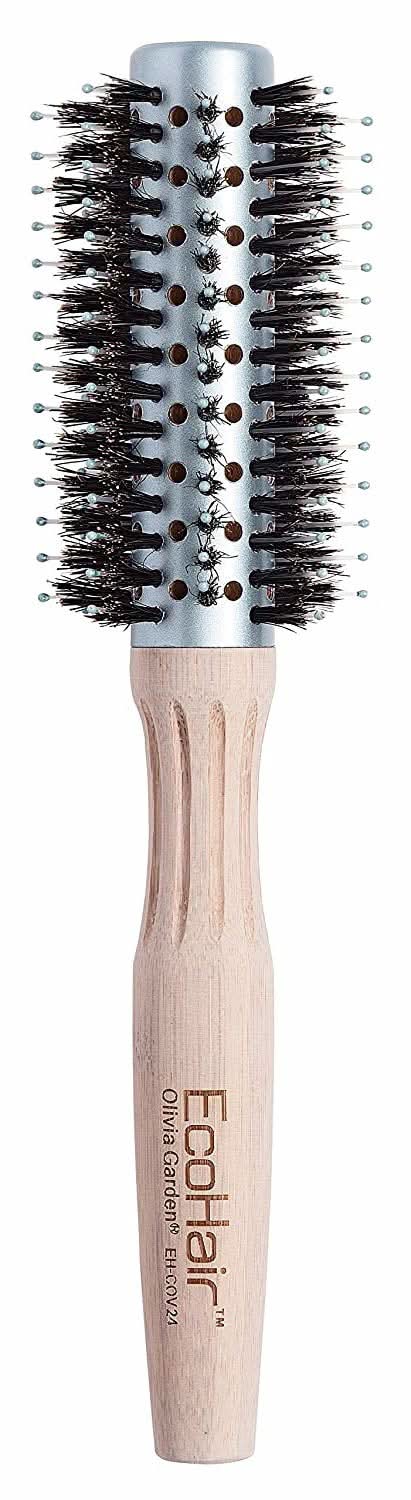 Olivia Garden Eco-Friendly Bamboo Combo Vent Brush EH-COV24 (2 1/4") The Beauty Box