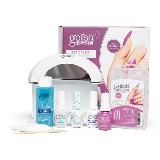 Gelish - Full Cover Soft Gel Intro Kit - Medium Coffin (Limited)