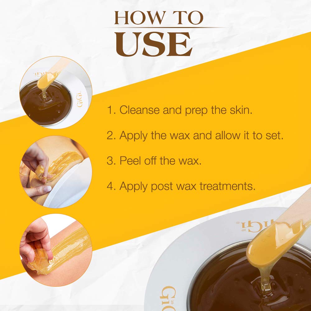 GiGi Brazilian Body Hard Wax™ 14 Oz Lunali Nail Supply