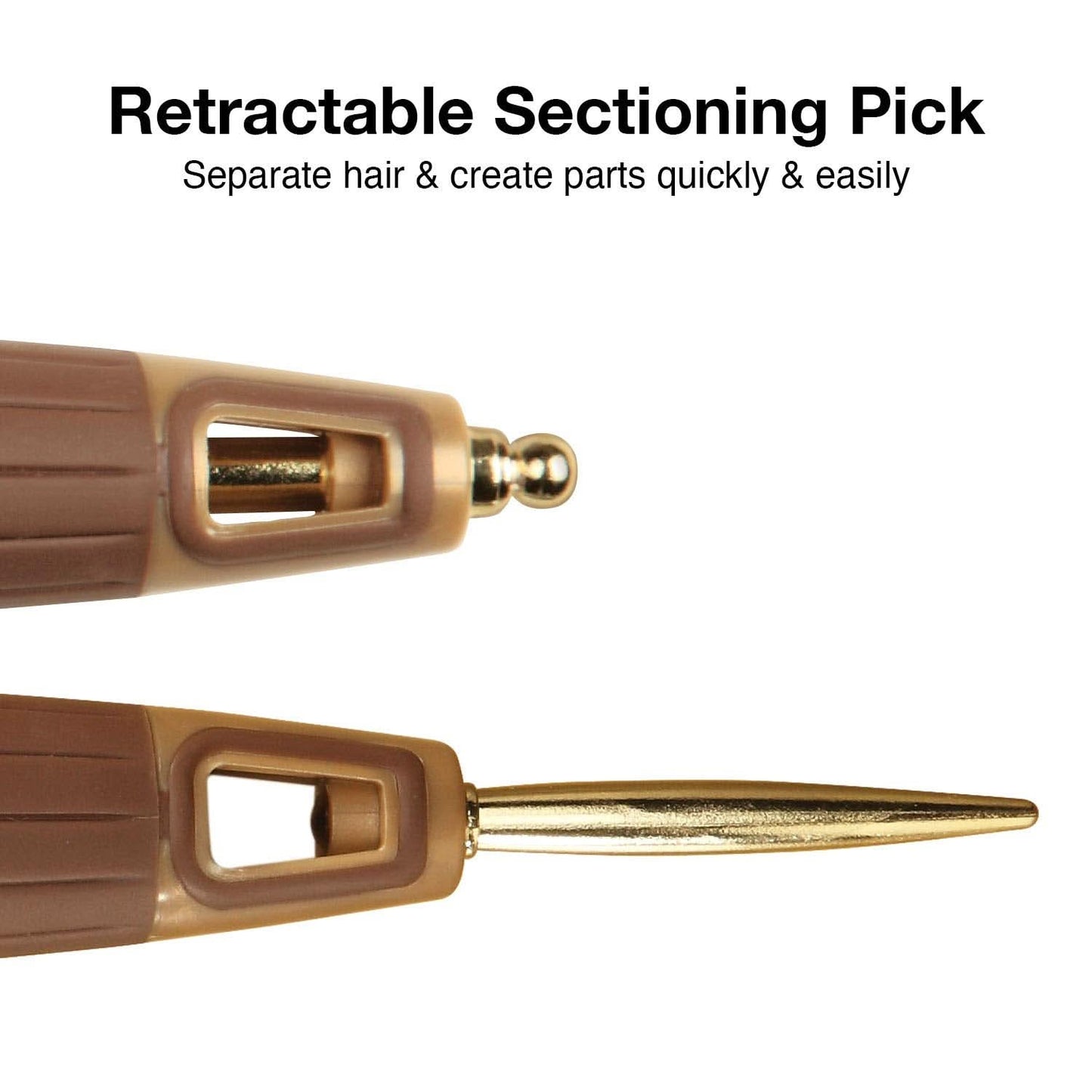 Olivia Garden NanoThermic Ceramic + Ion 9 Row Styling Brush NT-S9R The Beauty Box