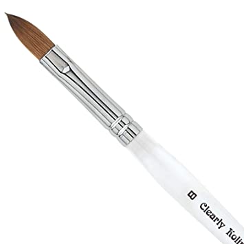 AmericaNails -  Acrylic Brush Oval Kolinsky #8 (Pressed)