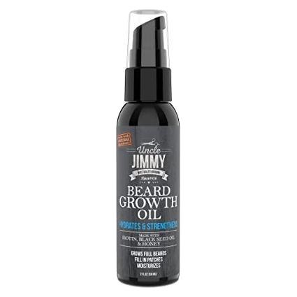 Uncle Jimmy Beard Growth Oil 2 fl oz Pasteur Pharmacy
