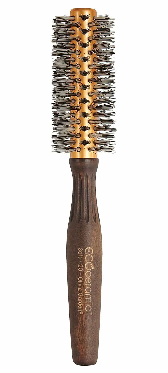Olivia Garden Eco Ceramic Soft Bristle Thermal Brush 1 3/4" EC-20S The Beauty Box