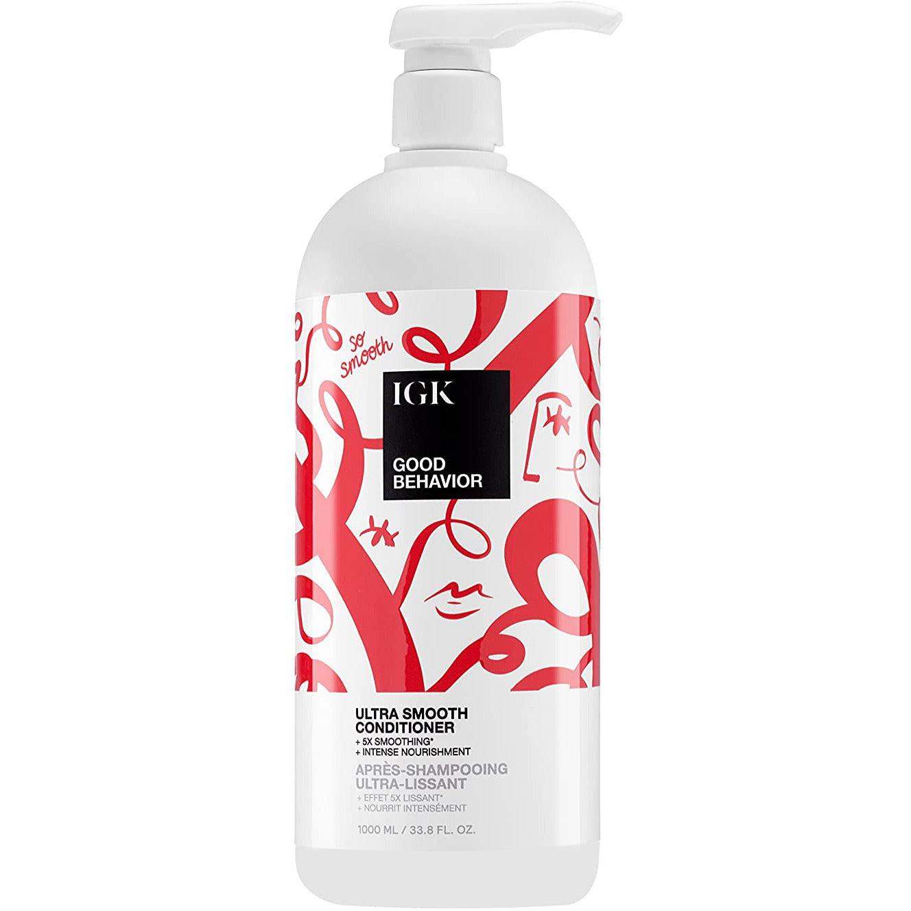 IGK GOOD BEHAVIOR Ultra Smooth Conditioner 8 oz The Warehouse Salon