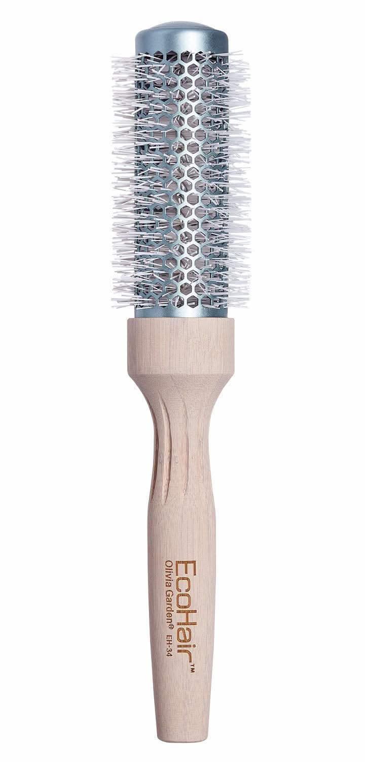 Olivia Garden EcoHair Eco-Friendly Bamboo Thermal Brush EH-24 (1") The Beauty Box