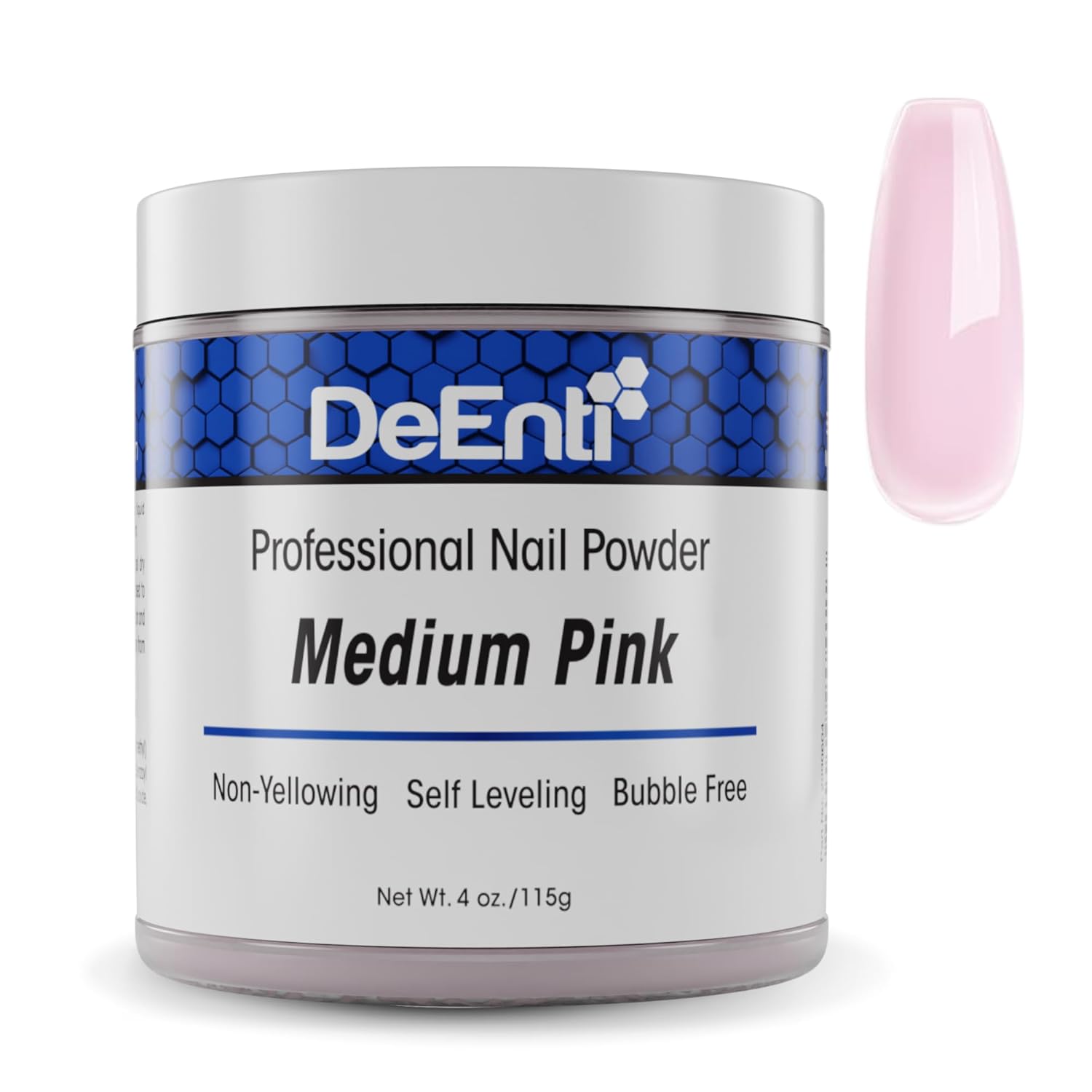 Medium Pink Acrylic Powder – 4 oz Lunali Nail Supply
