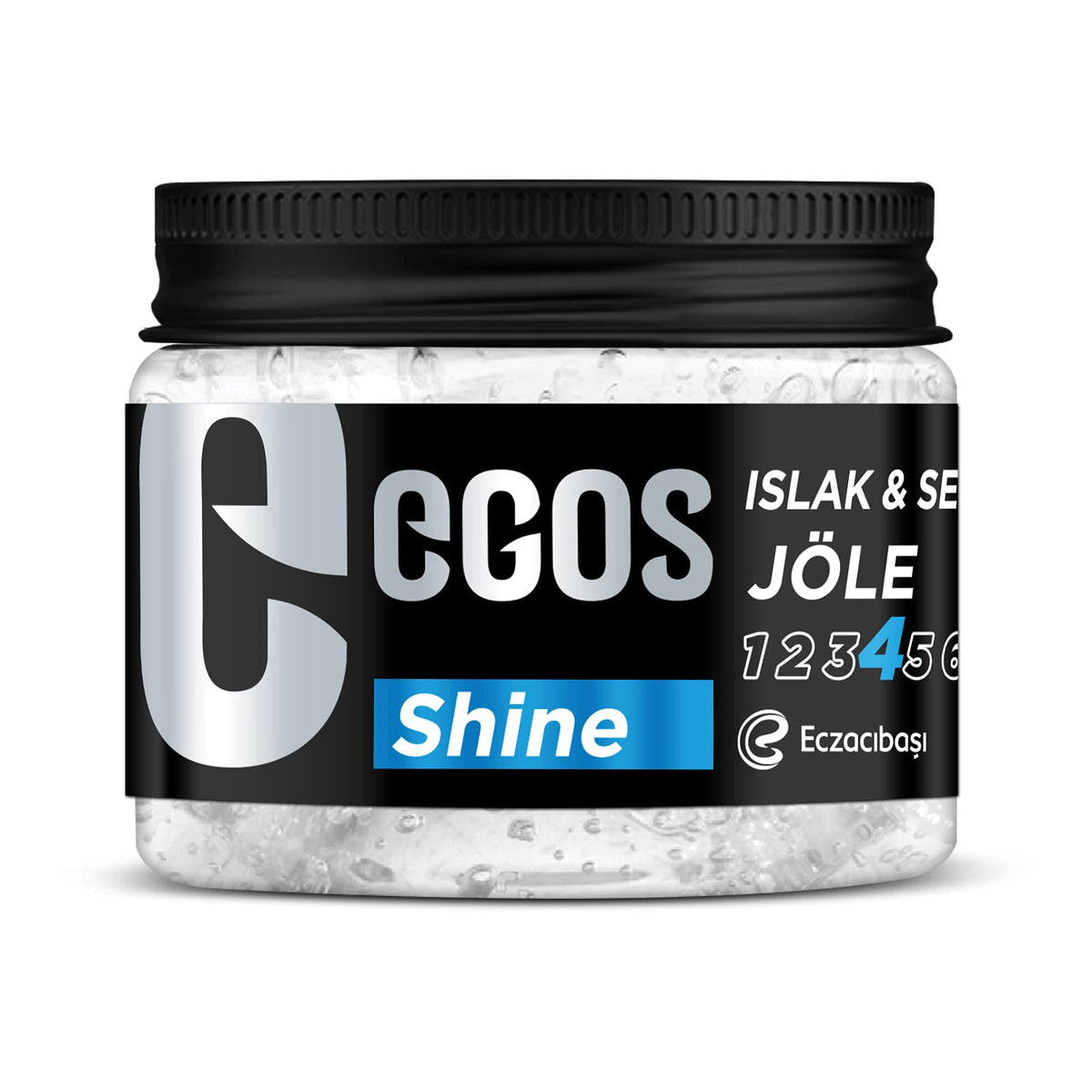 Egos Wet Strong Hair Gel 400ML - Long Lasting Hold | Styling Gel Beauty Care Bag