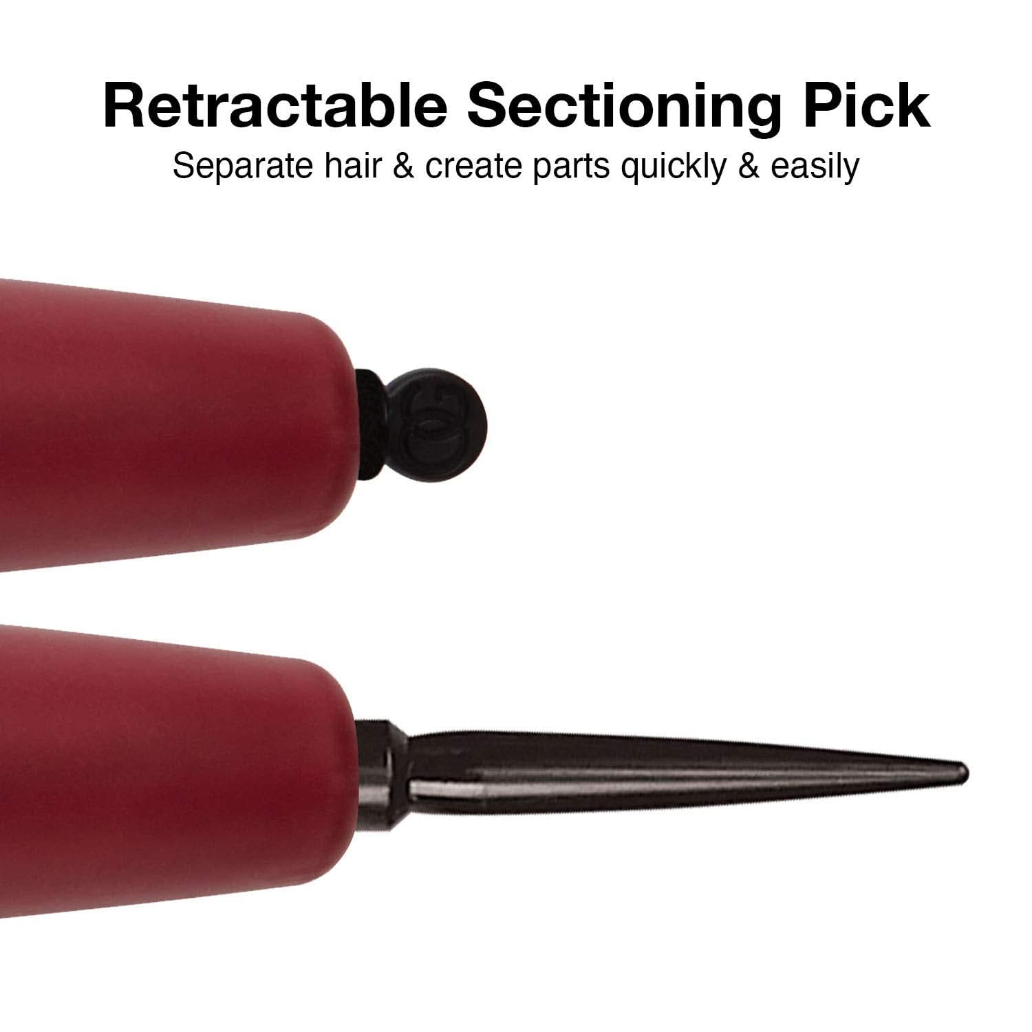 Olivia Garden HeatPro Ceramic + Ion Hair Brush 1 1/4" HP-32 The Beauty Box