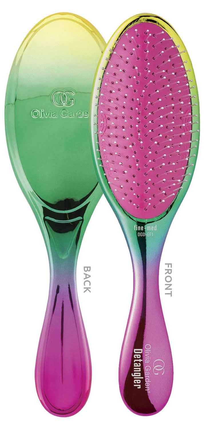 Olivia Garden OG Detangler Brush OGD-EF1 (DETANGLER FINE - MED) The Beauty Box