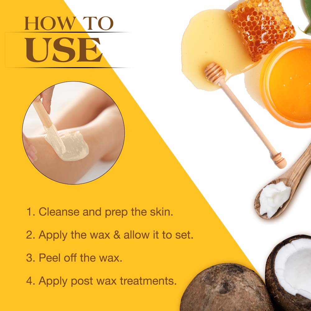 GiGi Flex Wax Coconut Honee™ 13 Oz Lunali Nail Supply