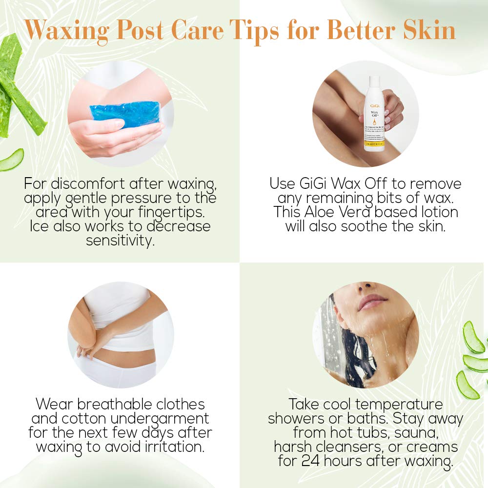 GiGi Wax Off Remover 8oz Lunali Nail Supply