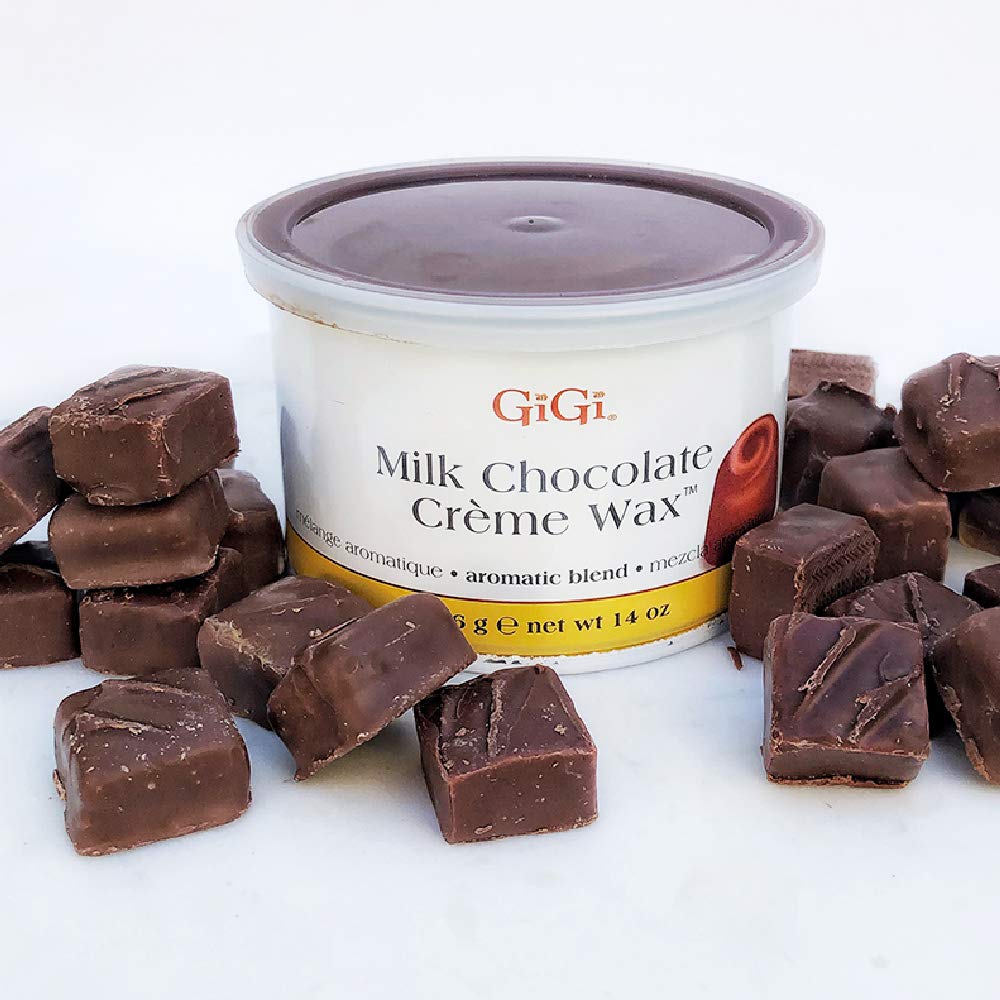 GiGi Milk Chocolate Creme Wax™ 14 Oz Lunali Nail Supply