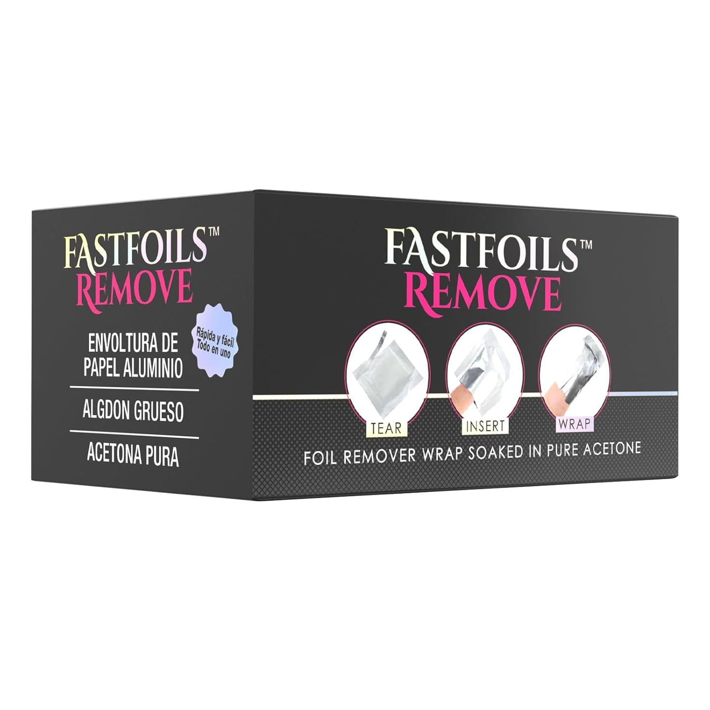 Fast Foil Remover - 100ct Lunali Nail Supply