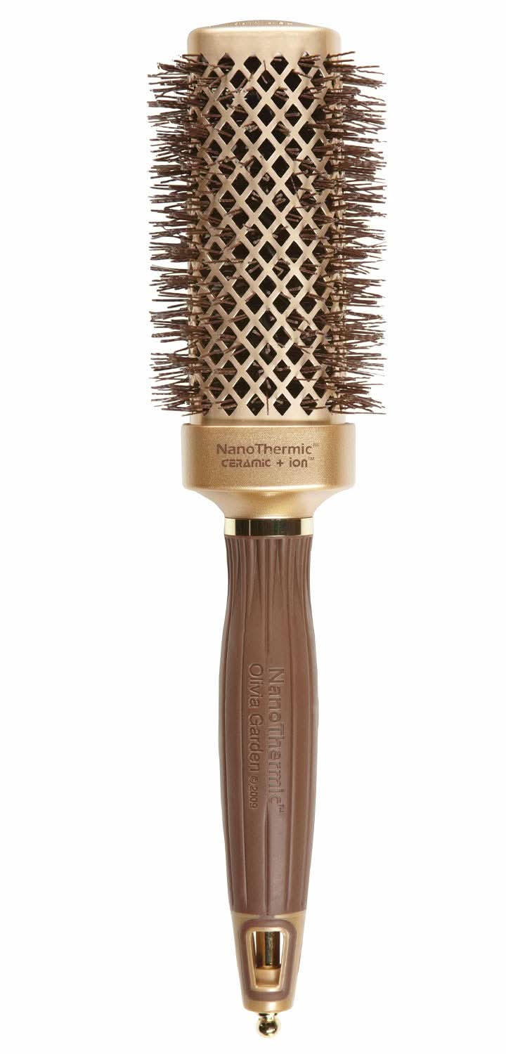 Olivia Garden NanoThermic Ceramic + Ion Square Shaper Thermal NT-S40 (1 1/2") The Beauty Box