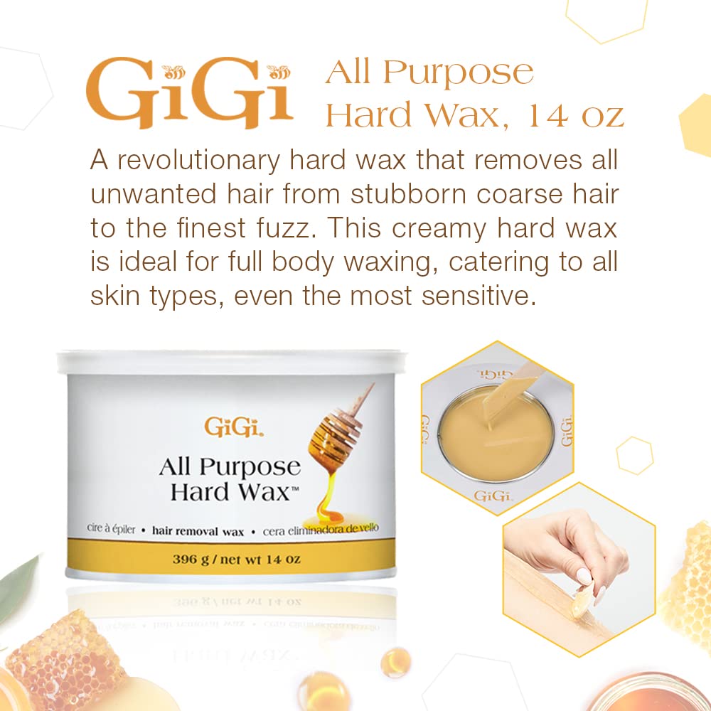GiGi All Purpose Hard Wax™ 14 Oz Lunali Nail Supply