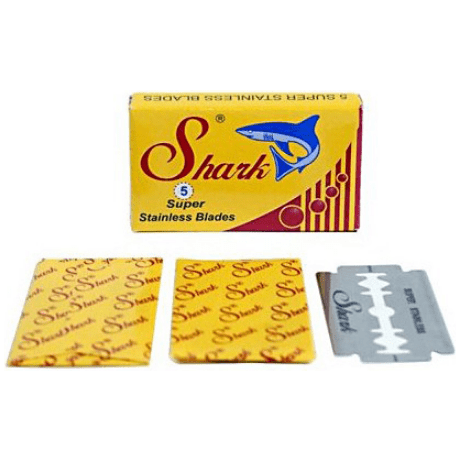 Shark Super Stainless Double Edge Razor Blades - 5 Pack Pasteur Pharmacy