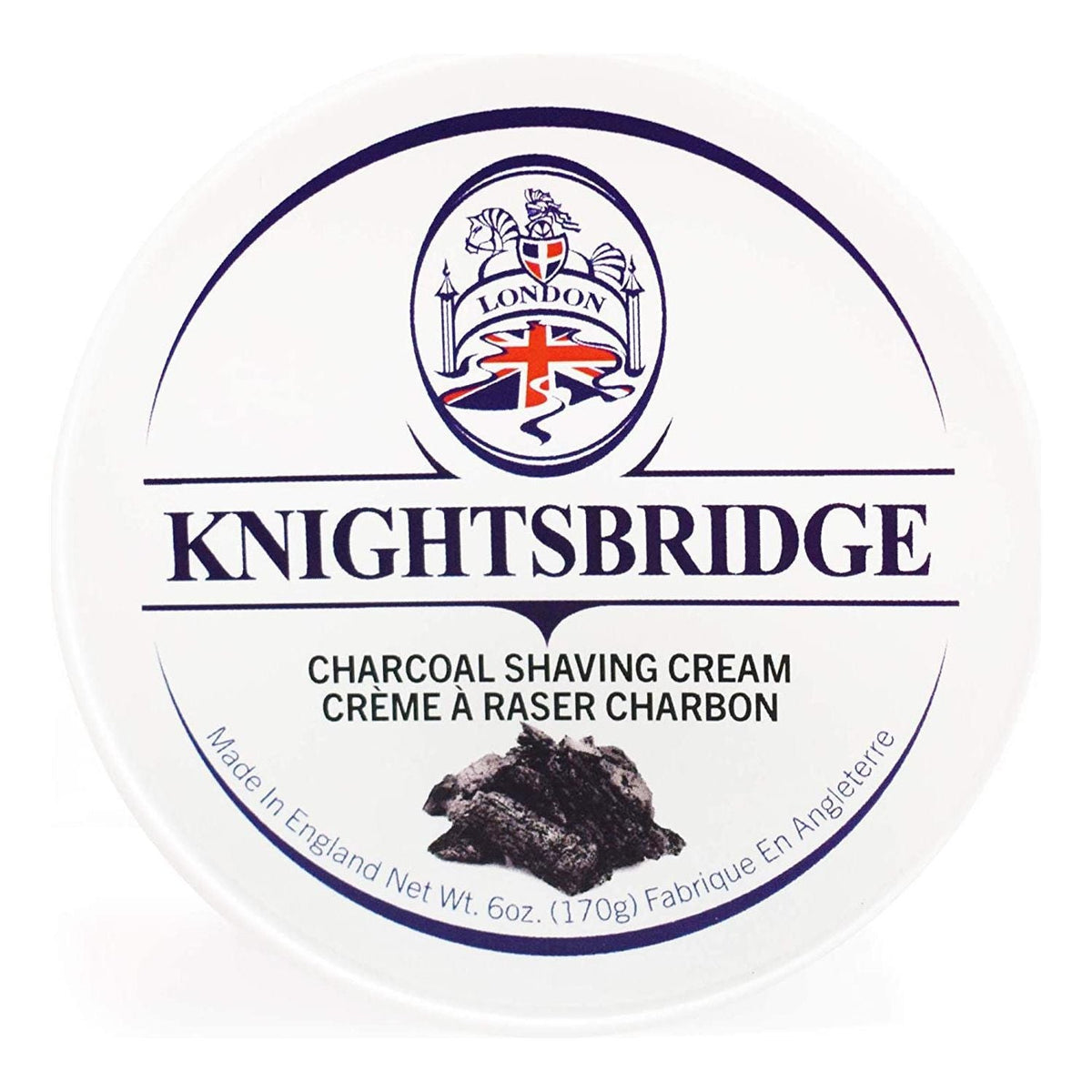 Knightsbridge Charcoal Shaving Cream 170g Pasteur Pharmacy