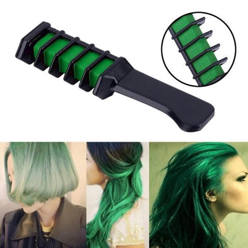 Temporary Mini Disposable Crayons Hair Color Dyeing Mascara Dye Chalk Box With Brush My Store