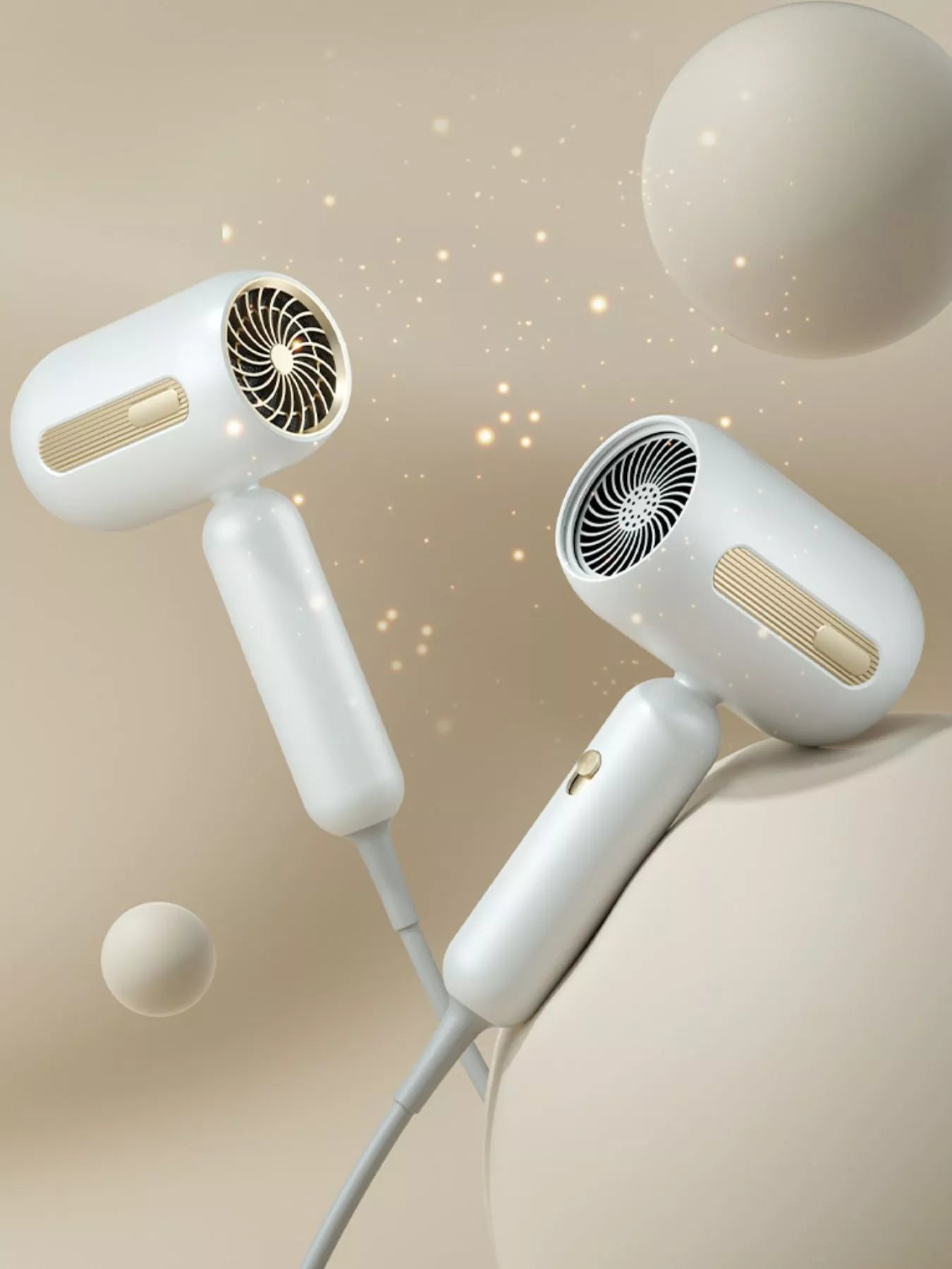 Lightweight Portable Household Hair Dryer Unique Oils