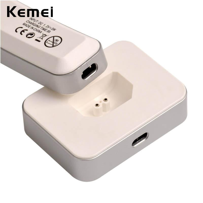 KEIMEI Rechargeable Hair Cipper Electric Shaving Machine Razor Barber Cutting Beard Trimmer Haircut Set Cordless American Smart