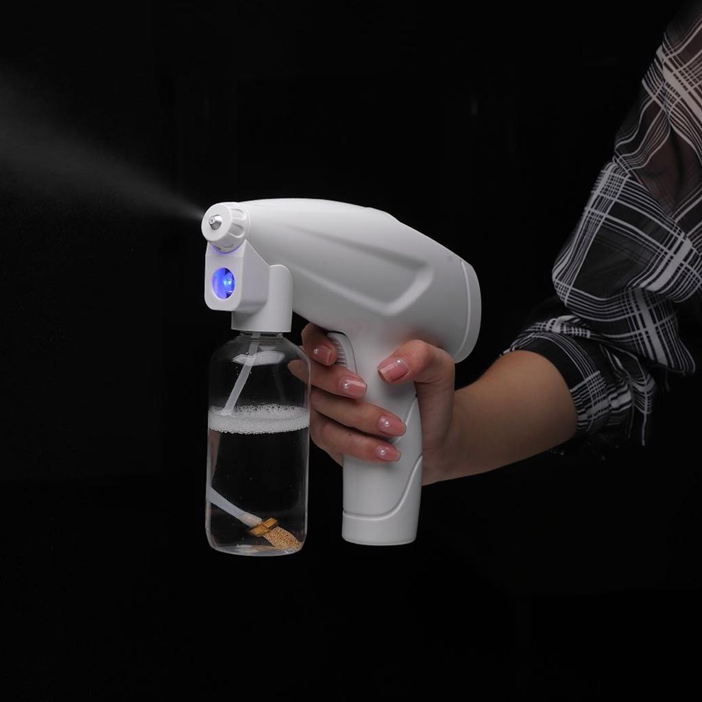 Portable wireless charging nano electrostatic sprayer FLIPSTYLEZLLC