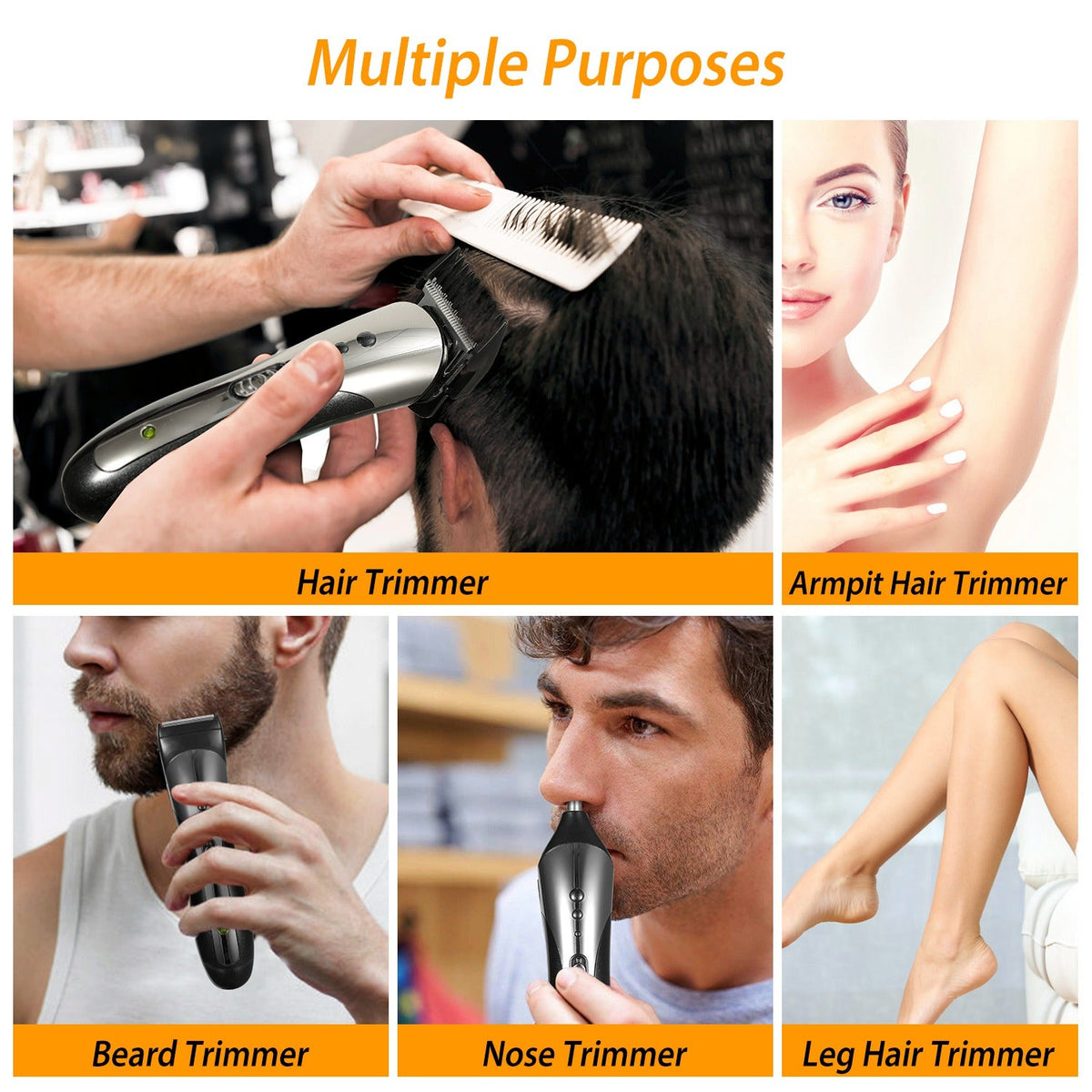 Rechargeable Beard Shaver Gamba Beauty